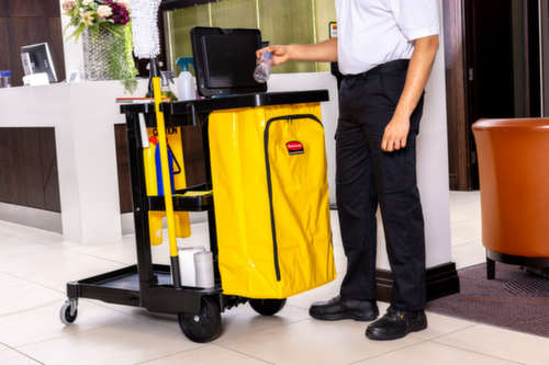 Rubbermaid Carrello di pulizia con sacchetto da 75 litri