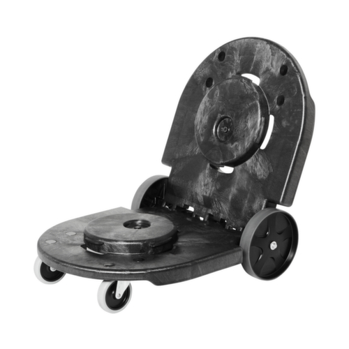 Rubbermaid Telaio tandem per 2 contenitori di materiale riciclabile, per contenitore 75 - 208 l