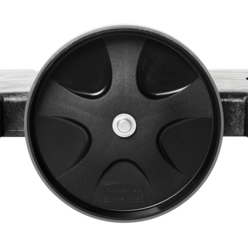 Rubbermaid Telaio tandem per 2 contenitori di materiale riciclabile, per contenitore 75 - 208 l