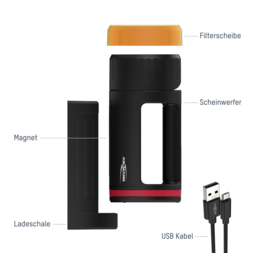 Ansmann Torcia portatile a LED HS5R