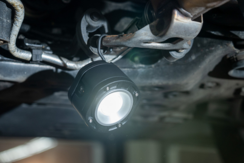 Ansmann lampada da lavoro FL1100R con testa sostituibile