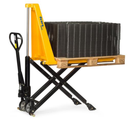 fetra Carrello elevatore a forbice, carico max. 1000 kg