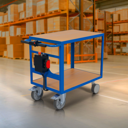 BS-ROLLEN Carrello elettrico da tavolo BS-eTec con batteria sostituibile