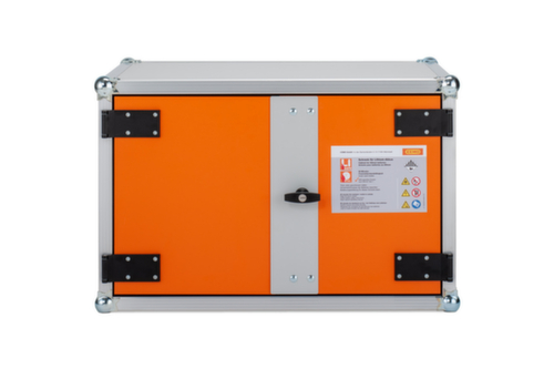 Cemo Armadio per magazzino antideflagrante per batterie agli ioni di litio lockEX 8/5, altezza x larghezza x profondità 520 x 800 x 660 mm