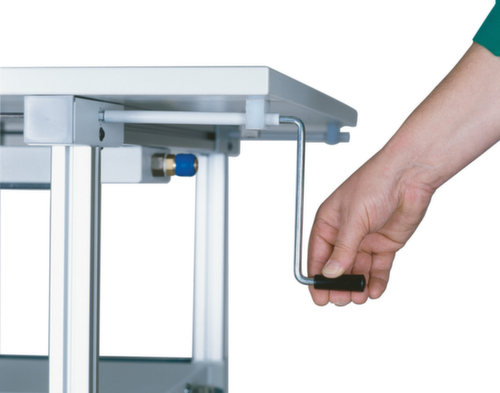 Bedrunka + Hirth Manovella meccanica per tavolo di montaggio