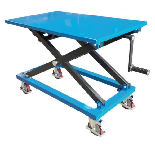 UDOBÄR Piano sollevatore mobile con alberino, carico max. 350 kg, 950x600 mm