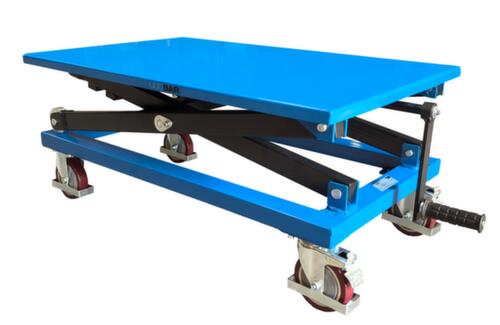 UDOBÄR Piano sollevatore mobile con alberino, carico max. 350 kg, 950x600 mm
