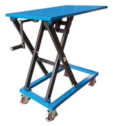 UDOBÄR Piano sollevatore mobile con alberino, carico max. 350 kg, 950x600 mm