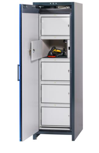 Asecos Armadio di stoccaggio agli ioni di litio ION-LINE tipo 90, altezza x larghezza x profondità 1953 x 599 x 615 mm