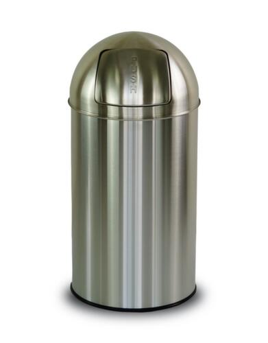UDOBÄR Contenitori per rifiuti in acciaio inossidabile, 50 l, argento