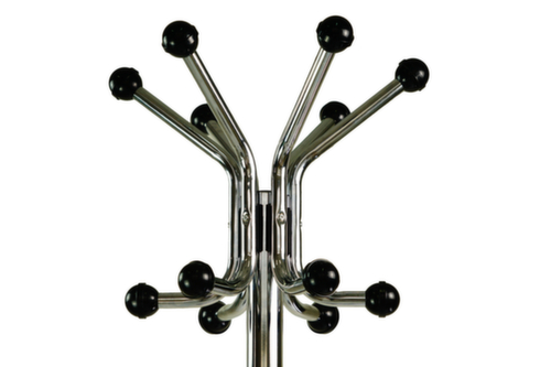 UDOBÄR Appendiabiti con portaombrelli, nero/argento