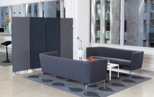 LUXOR Sistema di pareti divisorie acustiche RECLAIM