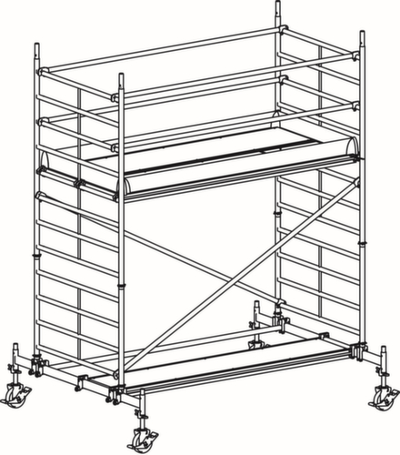 Hymer Ponteggio mobile 8073 con traversa mobile