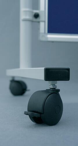 Franken 2 ruote piroettanti con freno per parete mobile