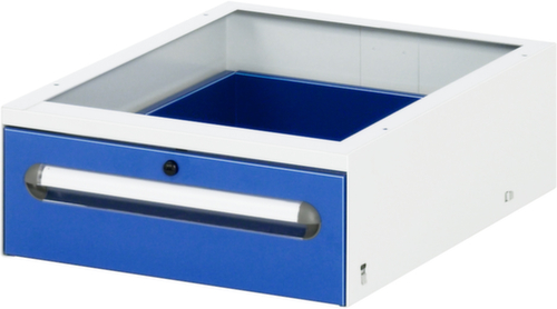 RAU Sottostruttura del cassetto adlatus per l'impianto elettrico. Banco da lavoro