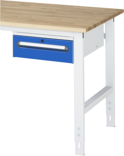 RAU Sottostruttura del cassetto adlatus per l'impianto elettrico. Banco da lavoro