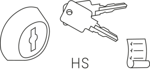 C+P Serratura a cilindro Evolo
