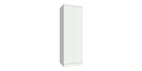 PAVOY Armadio per vestiti / biancheria Basis Plus con 2 scomparti, larghezza scomparto 300 mm