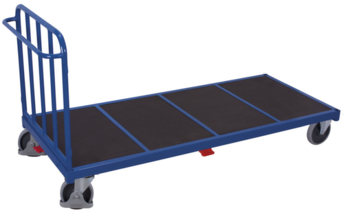 Carrello a parete terminale con parete a rete