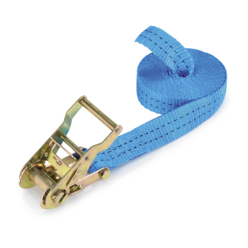 Cinghia di tensionamento con cricchetto