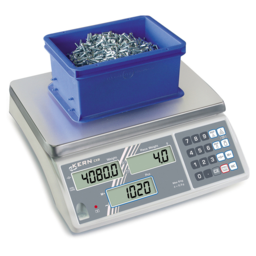 Bilance di conteggio per minuteria