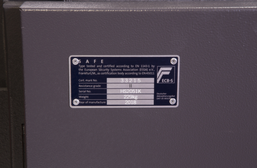 Phoenix Safe Armadio di sicurezza Elara