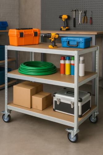 UDOBÄR Carrello a ripiani a 3 livelli