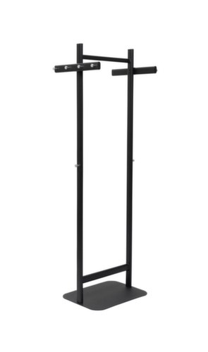 MAUL Appendiabiti MAULsalsa, con 8/2 ganci, RAL9004 nero segnale