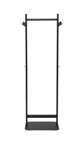 MAUL Appendiabiti MAULsalsa, con 8/2 ganci, RAL9004 nero segnale