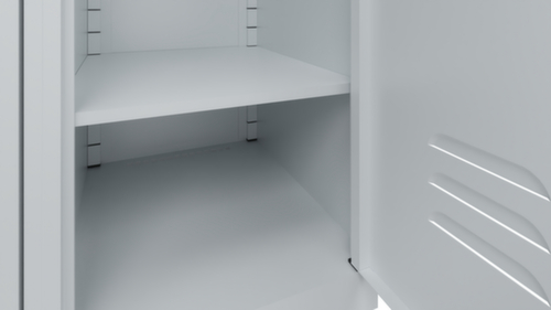 C+P ripiano per scarpe Evolo PLUS montato a posteriori, larghezza x profondità 398 x 444 mm