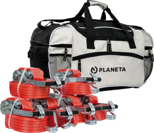 Planeta-Hebezeuge 6 cinghie di fissaggio con cricchetto