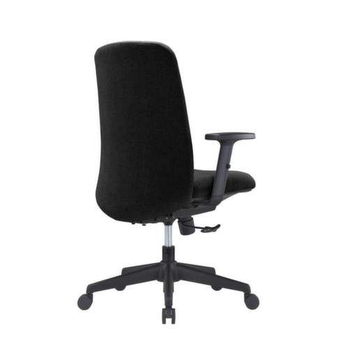 UDOBÄR Sedia girevole per ufficio Basic con braccioli, nero