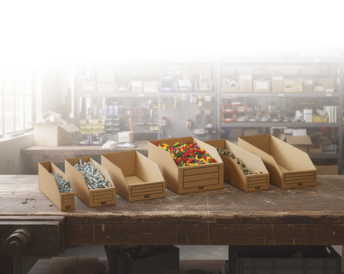 Scatola di cartone per scaffali