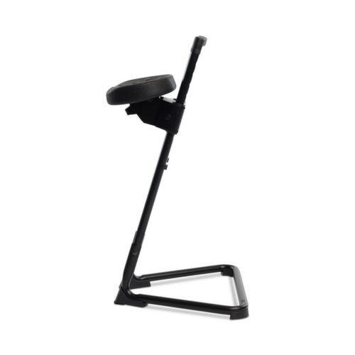 UDOBÄR Sgabello di sostegno girevole con ritorno automatico, altezza sedile 610 - 830 mm