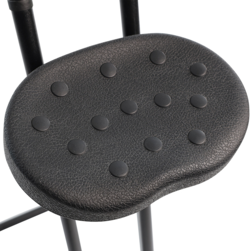 UDOBÄR Sgabello di sostegno girevole con ritorno automatico, altezza sedile 610 - 830 mm