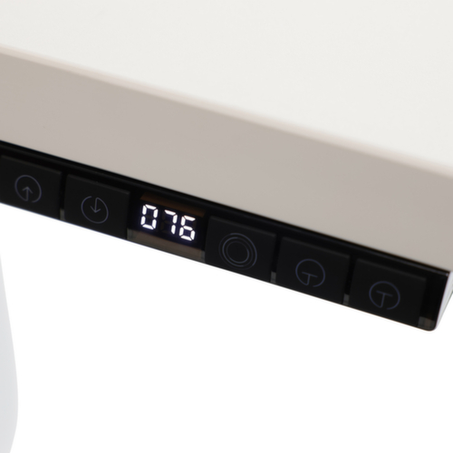 UDOBÄR scrivania regolabile in altezza elettricamente con gambe a T