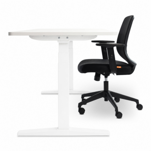 UDOBÄR scrivania regolabile in altezza elettricamente con gambe a T