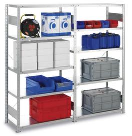 META Scaffalatura senza bulloni per officina