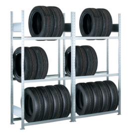 SCHULTE Portagomme con ripiano da 150 kg