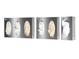 Dispenser per contenitori di guanti e asciugamani