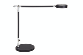 MAUL lampada LED per scrivania regolabile MAULgrace colour vario, luce da bianco freddo a bianco caldo, argento