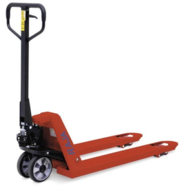 Carrello elevatore per pallet Eco, carico max. 2500 kg, poliuretano/poliuretano