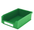 BITO contenitori a bocca di lupo impilabili adatti a carichi elevati, verde, profondità 500 mm, polipropilene