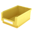 BITO contenitori a bocca di lupo impilabili adatti a carichi elevati, giallo, profondità 500 mm, polipropilene