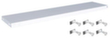 hofe Scaffale per scaffalature imbullonate Design standard, larghezza x profondità 1300 x 300 mm