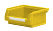 Kappes contenitori a bocca di lupo RasterPlan® Favorit, giallo, profondità 85 mm