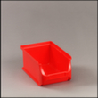 Allit contenitori a bocca di lupo ProfiPlus Box 2, rosso, profondità 160 mm, polipropilene