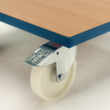 Rollcart Set di rulli con pneumatici in poliammide Ø 125 mm per carrello per il trasporto