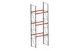 META Portapallet MULTIPAL per 8 pallet, 1825 mm di larghezza, 4 piani di stoccaggio