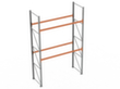 META Portapallet MULTIPAL per 9 pallet, 2870 mm di larghezza, 3 piani di stoccaggio